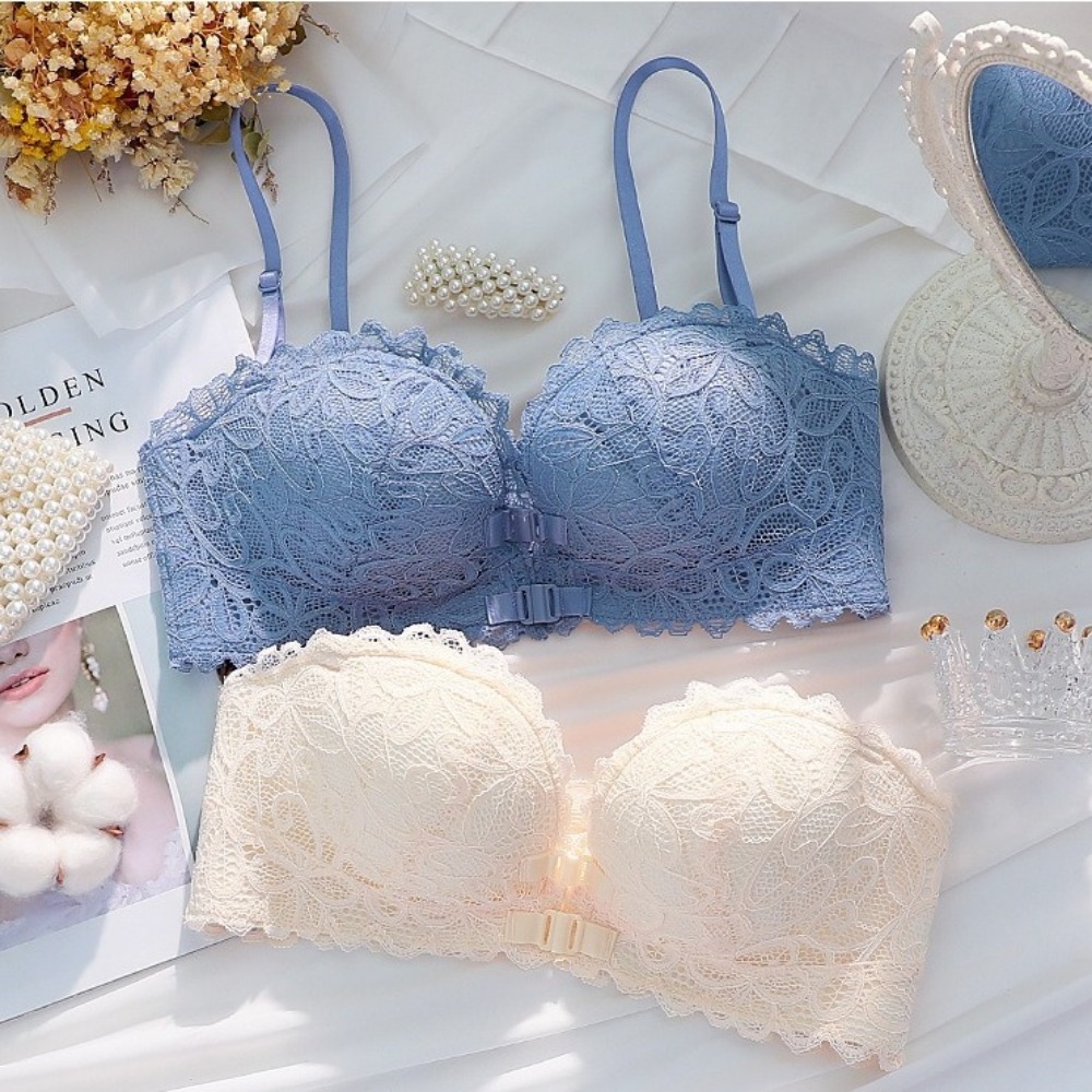 ชุดชั้นใน บราแบบติดกระดุมด้านห - Wirefree Bra Comfort บทวิจารณ์และราคา