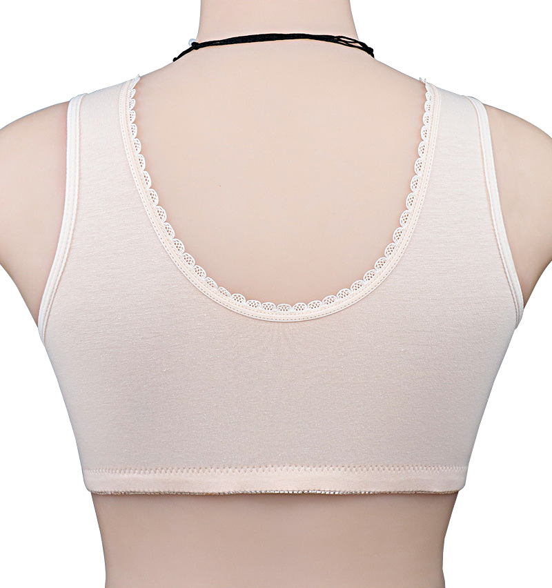 บราผ้าฝ้ายแบบปิดด้านหน้าเต็มตั - Lace Bralette Set บทวิจารณ์และราคา